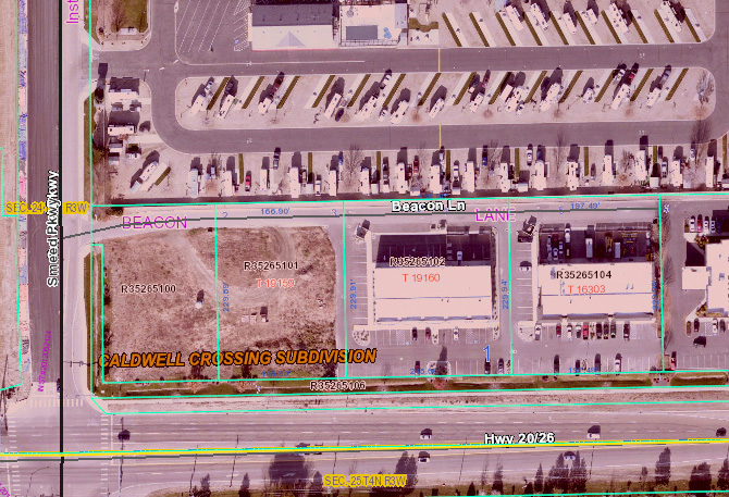 caldwell crossing flex building